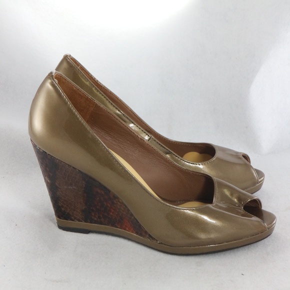 Donald J Pliner 'Habiki' Wedge Pump Shoes Sz 7 US Wmn - Picture 5 of 8